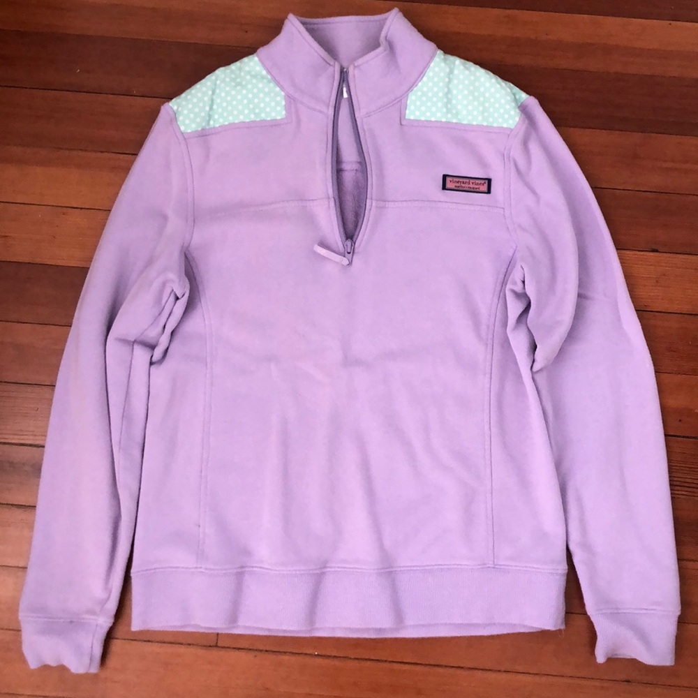 Vineyard Vines patchwork shoulder shep shirt